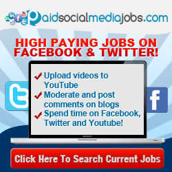 High paying Facebook and Twitter jobs